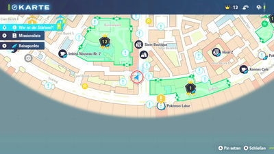 Fundort einer Bunten Schraube in Cyan-Bezirk 7