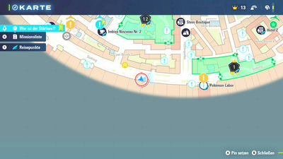 Fundort einer Bunten Schraube in Südring