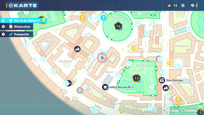 Fundort einer Bunten Schraube in Cyan-Bezirk 5