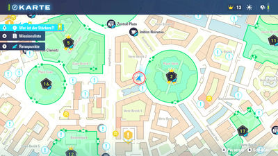 Fundort einer Bunten Schraube in Verte-Bezirk 2