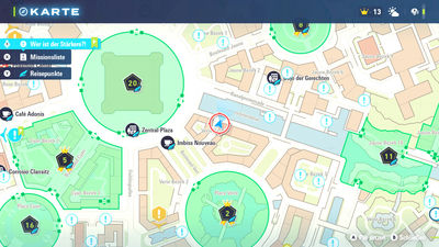 Fundort einer Bunten Schraube in Verte-Bezirk 1