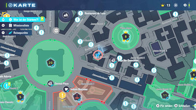 Fundort einer Bunten Schraube in Jaune-Bezirk 2