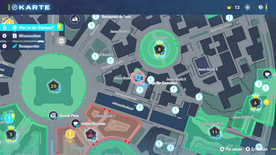 Fundort einer Bunten Schraube in Jaune-Bezirk 2