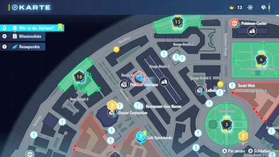 Fundort einer Bunten Schraube in Rouge-Bezirk 3