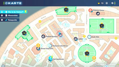 Fundort einer Bunten Schraube in Rouge-Bezirk 4