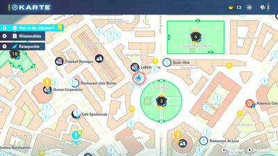 Fundort einer Bunten Schraube in Rouge-Bezirk 5