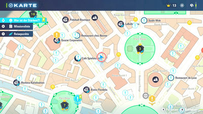 Fundort einer Bunten Schraube in Rouge-Bezirk 3