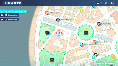 Fundort einer Bunten Schraube in Rose-Bezirk 6