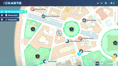 Fundort einer Bunten Schraube in Rose-Bezirk 3