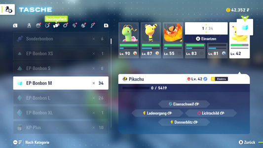 Nebenmission mit Pikachu in Pokémon Pokémon-Legenden: Z-A