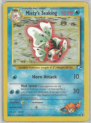 Gym Heroes 55/132 Misty's Seaking