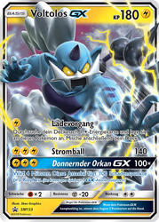 SM Black Star Promos SM133 Voltolos GX