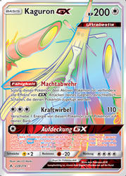 Kräfte im Einklang 228/214 Kaguron UB-GX