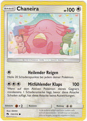 Echo des Donners 152/214 Chaneira