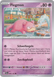 Entwicklungen in Paldea 085/193 Flegmon