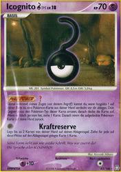 Erwachte Legenden 82/146 Icognito ?