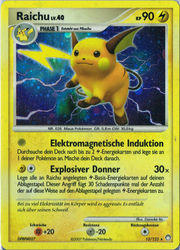 Geheimnisvolle Schätze 15/123 Raichu