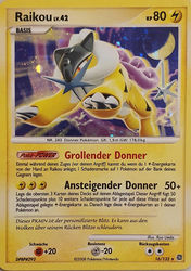 Rätselhafte Wunder 16/132 Raikou