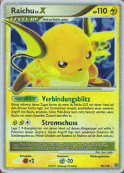 Sturmtief 99/100 Raichu Lv.X