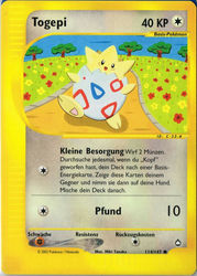 Aquapolis 114/147 Togepi