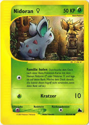 Skyridge 081/144 Nidoran♀