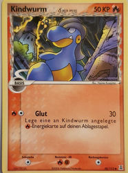 EX Delta Species 58/113 Kindwurm δ