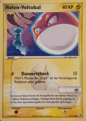 EX Delta Species 71/113 Holon-Voltobal