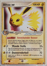 EX Delta Species 109/113 Blitza ex