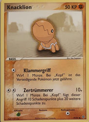 EX Drache 79/97 Knacklion