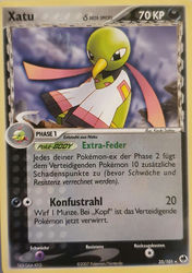 EX Dragon Frontiers 25/101 Xatu δ