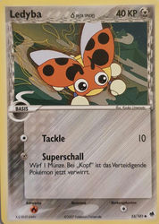 EX Dragon Frontiers 53/101 Ledyba δ