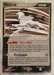 EX Power Keepers 92/108 Absol ex