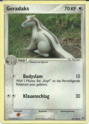 EX Smaragd 34/106 Geradaks