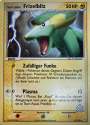 EX Team Magma vs. Team Aqua 27/95 Team Aquas Frizelbliz