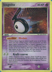 EX Verborgene Mächte T/28 Icognito T