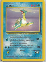 Fossil 25/62 Lapras