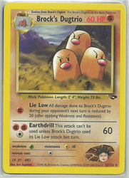 Gym Challenge 22/132 Brock's Dugtrio