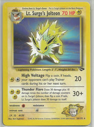 Gym Challenge 28/132 Lt. Surge's Jolteon