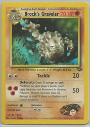 Gym Challenge 34/132 Brock's Graveler