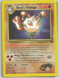 Gym Challenge 35/132 Brock's Primeape