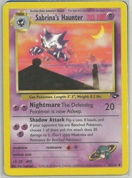 Gym Challenge 55/132 Sabrina's Haunter