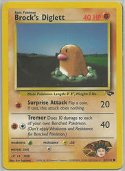 Gym Challenge 67/132 Brock's Diglett