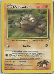 Gym Heroes 38/132 Brock's Geodude