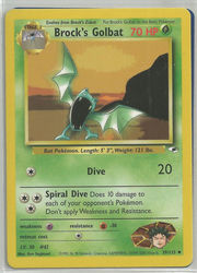 Gym Heroes 39/132 Brock's Golbat
