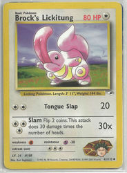 Gym Heroes 41/132 Brock's Lickitung