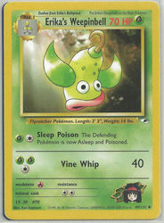 Gym Heroes 49/132 Erika's Weepinbell