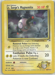 Gym Heroes 50/132 Lt. Surge's Magnemite