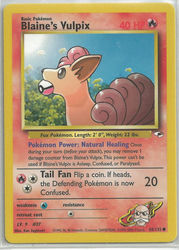 Gym Heroes 65/132 Blaine's Vulpix