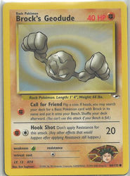 Gym Heroes 66/132 Brock's Geodude