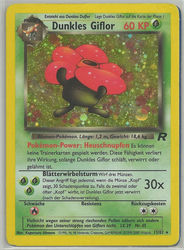 Team Rocket 13/82 Dunkles Giflor